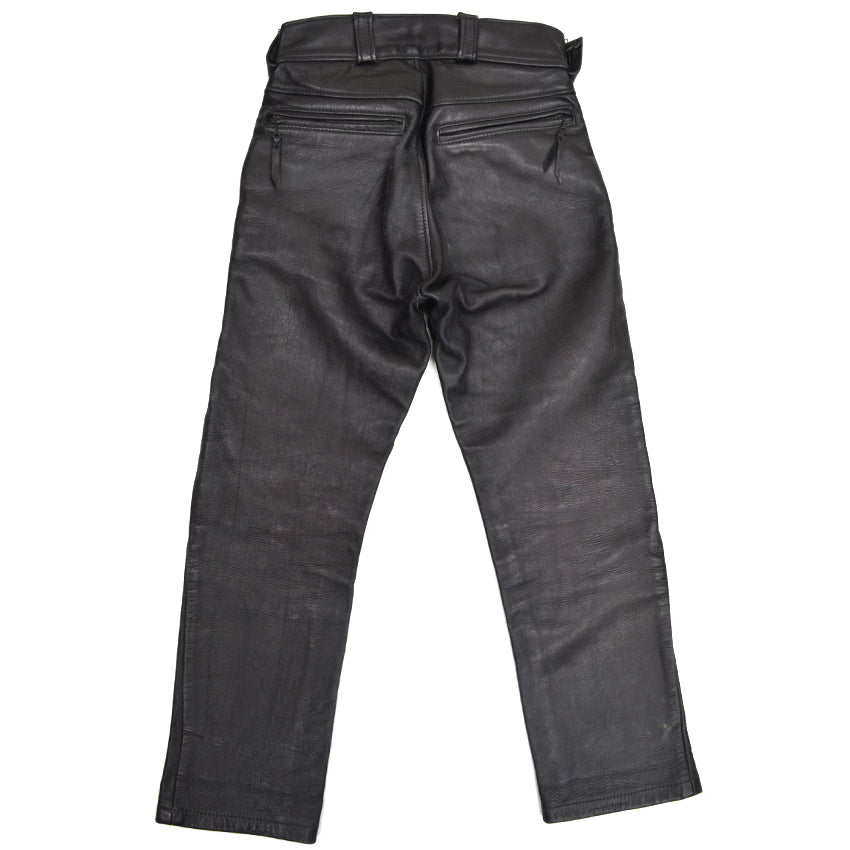 50's Langlitz Leathers ラングリッツレザー レザーパンツ 初期グリーンタグ!!... W31×L28
