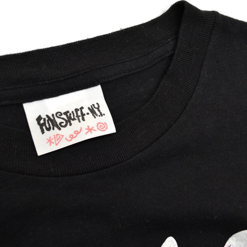 90's FUNSTUFF NY Flower Art T-shirt... L