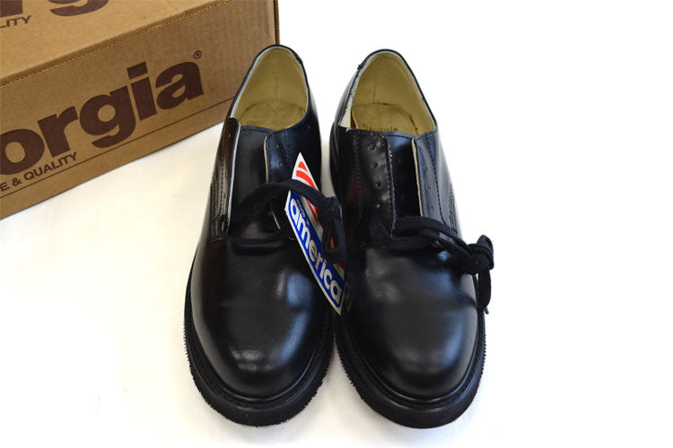80's DEADSTOCK GEROGIA 5EYELET GARAGE OXFORD SHOES