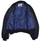 50's 'Monarch' Blue Nubuck Leather Jacket...