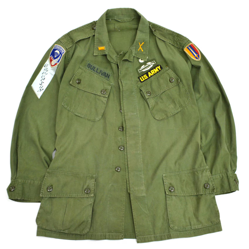 60's US ARMY Jungle Fatigue First Full Patch...
