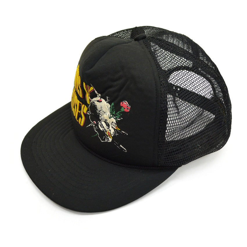 ~90's GUNS N' ROSES Skull Rose Cap...