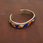 ZUNI ' ORLINDA NATEWA ' チャンネルインレイ Silver Bangle ...
