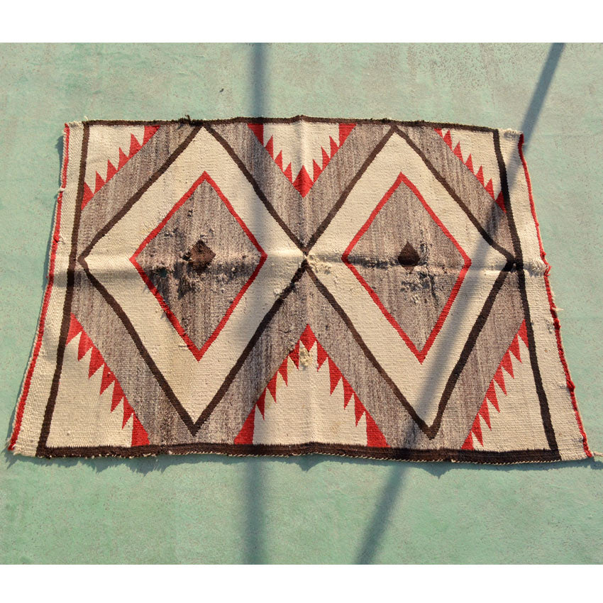 〜1930's Navajo Rug ' Eye dazzler '  1 ... 104cm×140cm