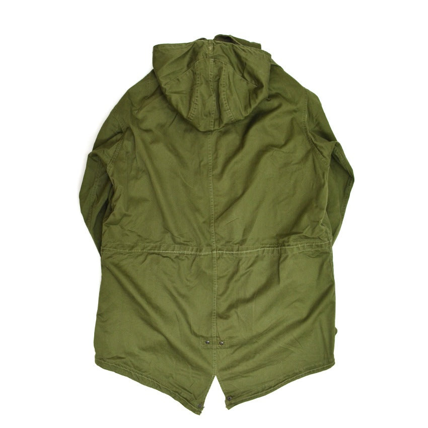 50's US ARMY M-51 Kravin Park Clothes Early Type Fishtail Parka... L