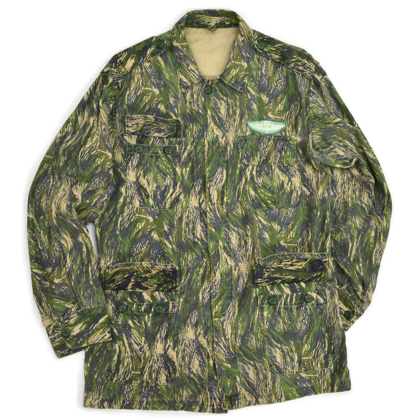 70's~ 'Greek seaweed pattern' Military BDU Jacket...