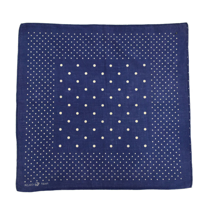 Vintage Dot'' バンダナ ネイビー ...