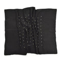 Old Polka Dots Black & Silver Scarf...