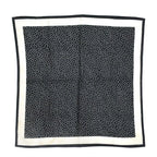Old Polka Dots Black and White Scarf...