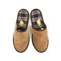 Unused Leather Upper Slippers... Size 9