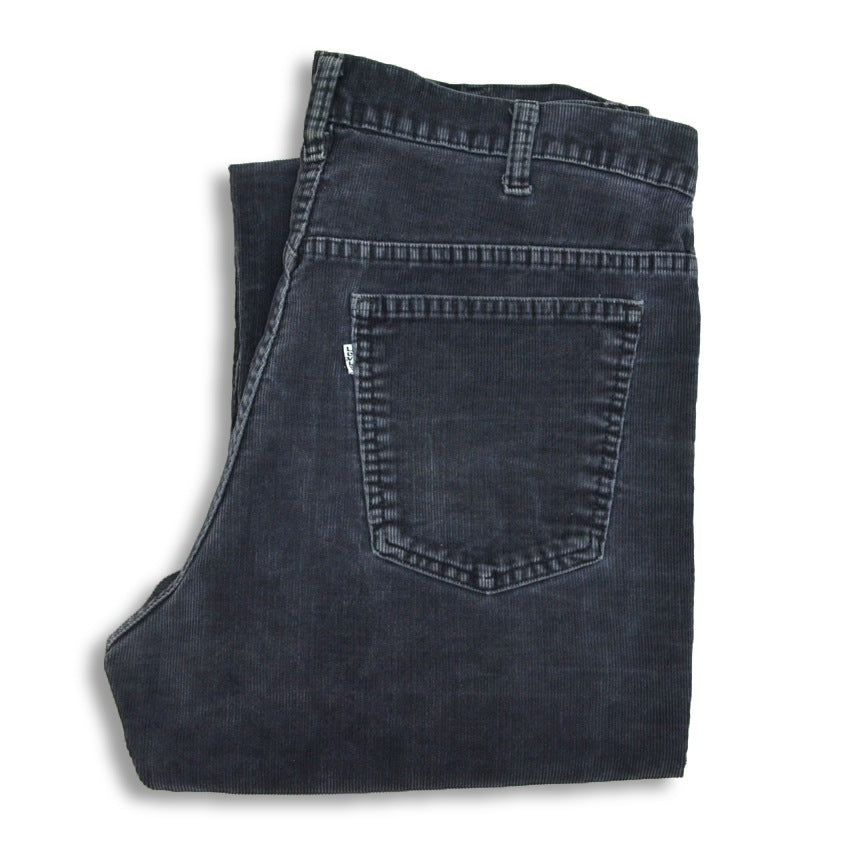 80's Levi's 519 Corduroy Black... W35×L31
