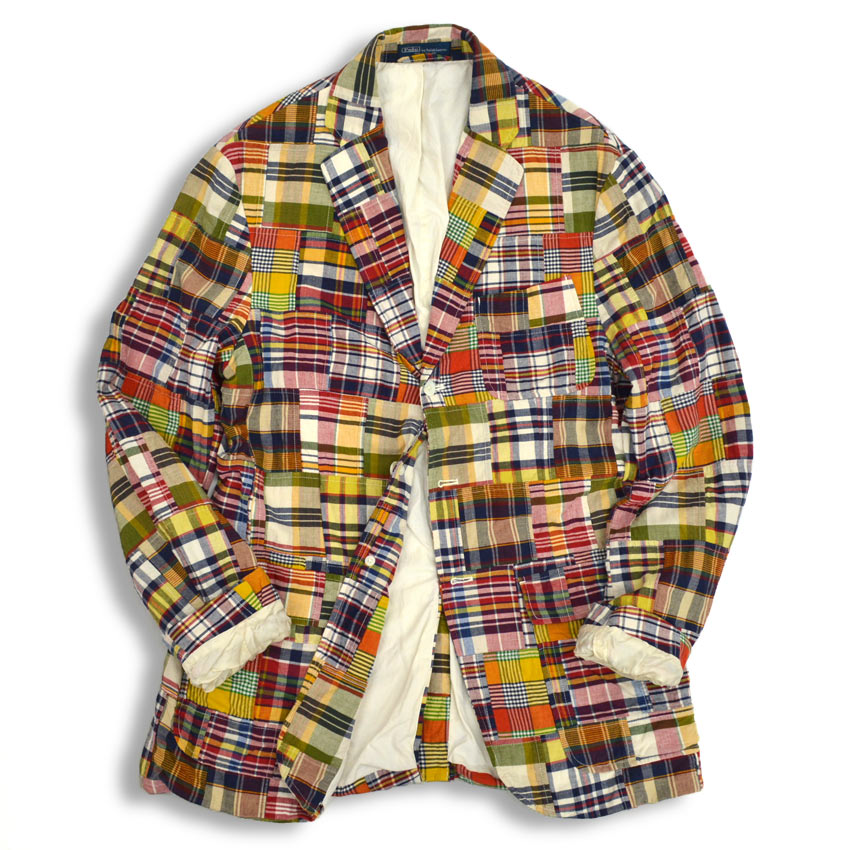 POLO by RALPH LAUREN Madras Check Tailored Jacket... 42L