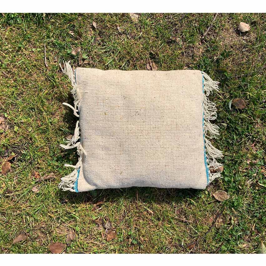 circa ~1970's CHIMAYO RUG CUSHION... 37cm×33cm
