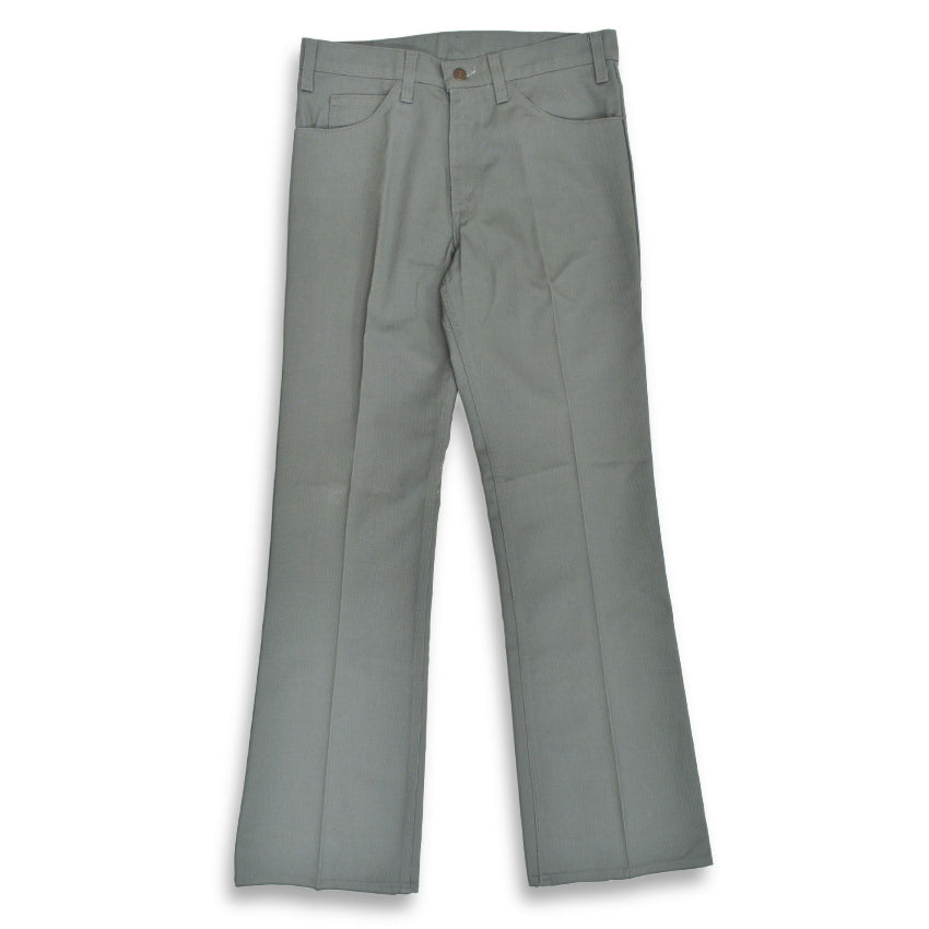 ~80's Deadstock Levi's 517 STA-PREST Pique Grey... W32×L34