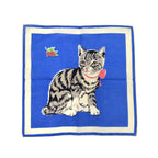 50s-style cat-themed kids' handkerchiefs, set of 3...