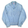 50's BIGMAC PENNEY'S Italian Collar Chambray Shirts...