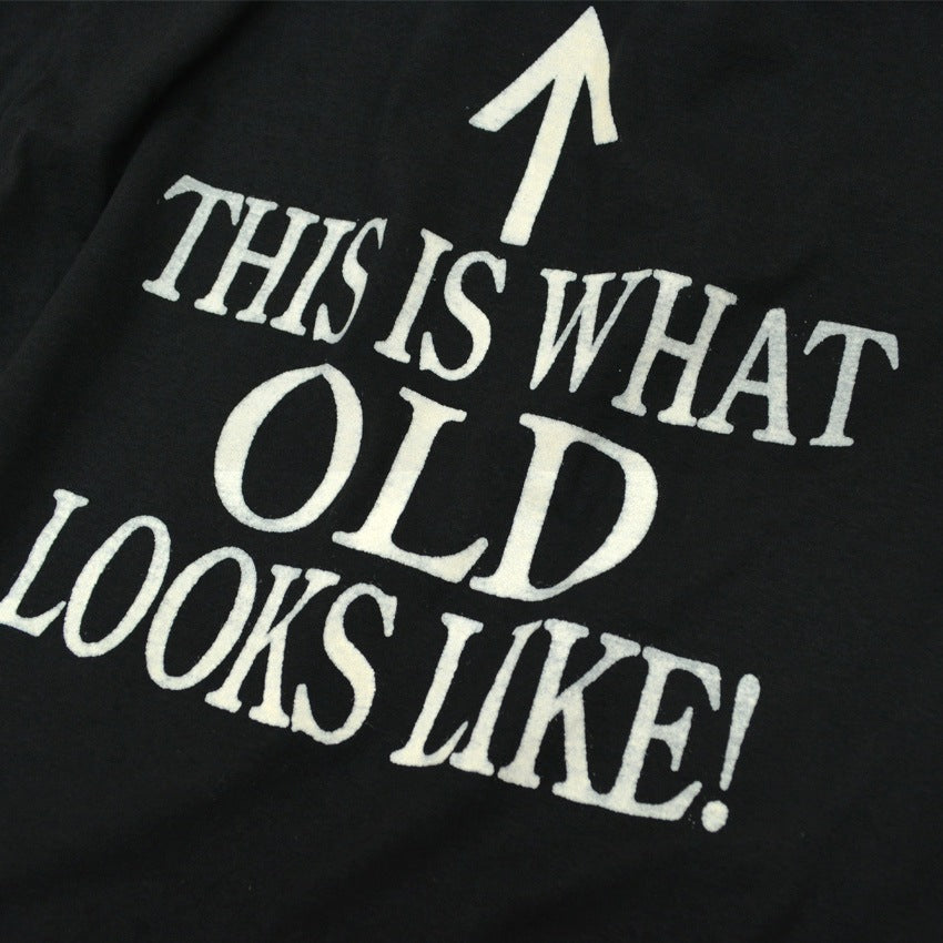 90's Hanes ' THIS IS WHAT OLD LOOKS LIKE ! ' PRINT T-SHITS ... XL