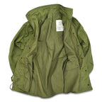 80's Deadstock USARMY M-65 OD 3rd Brass Zipper ... SR