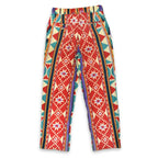 ~70's Steve Petix 'Native Pattern' Cotton Slacks...