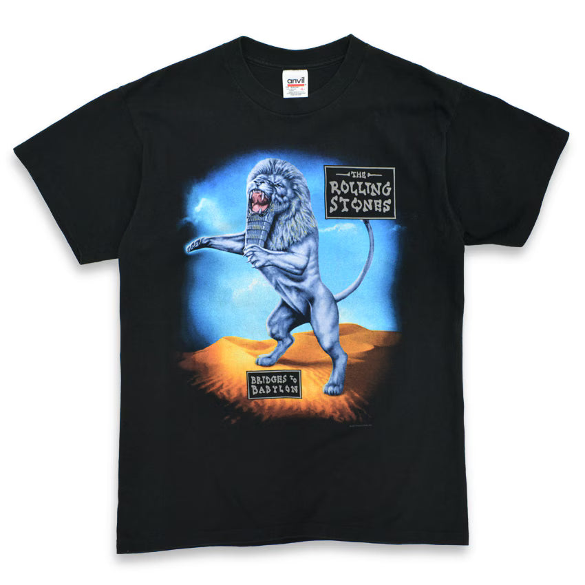 90's Anvil 'The Rolling Stones' BRIDGE TO BABYLON 97/98 T-shirt... L