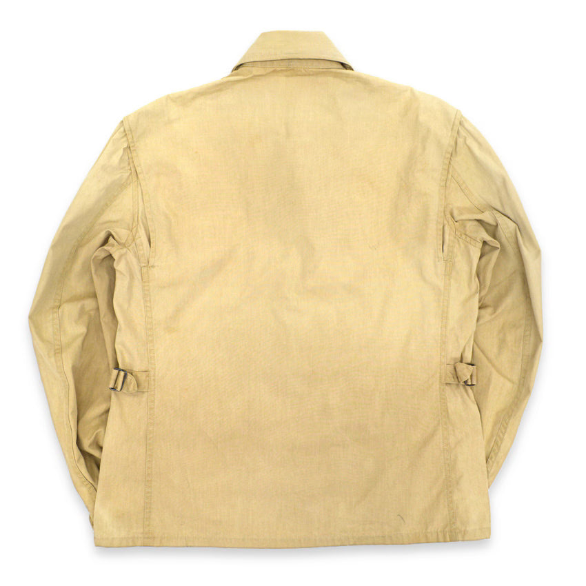 40's~ HARRIS Aqua Tile CLOTH JACKET...