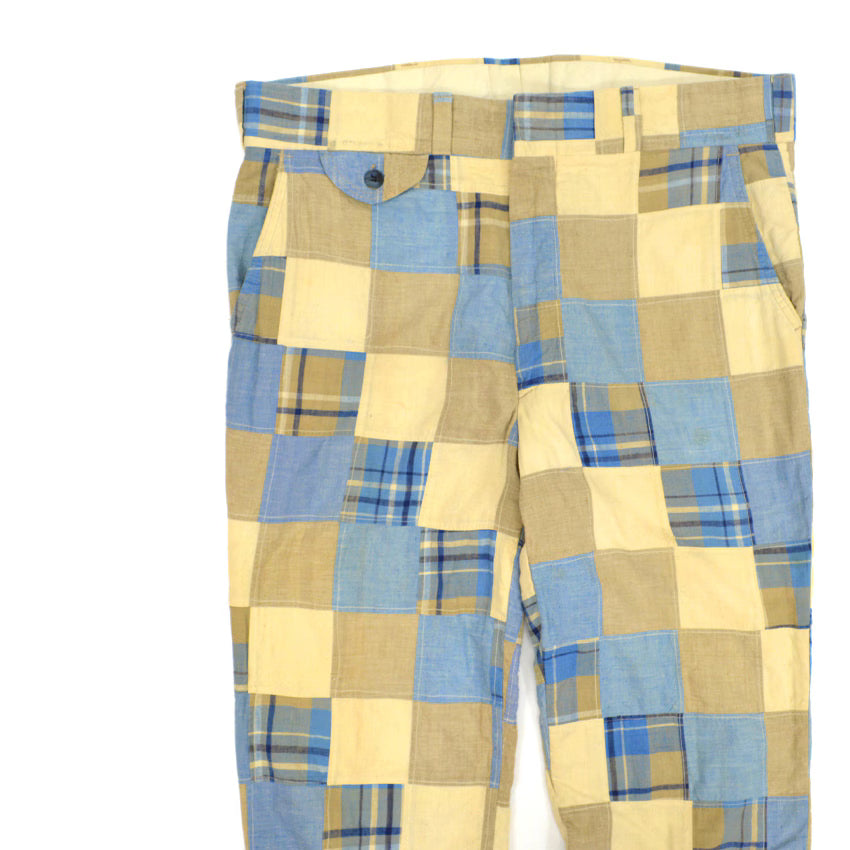 70's Resilio Soft Crazy Patchwork Pants... W37 L28