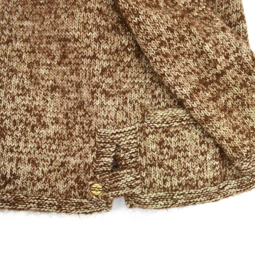 60's~ OLD HOMEMADE LONG SWEATER...