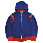 70's~ TWIN TOGS CREATION 2tone Zip Up Foodie... M