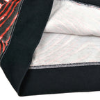 ~90's ZUBAZ NFL Zebra Print Sweat Hoodie ... M