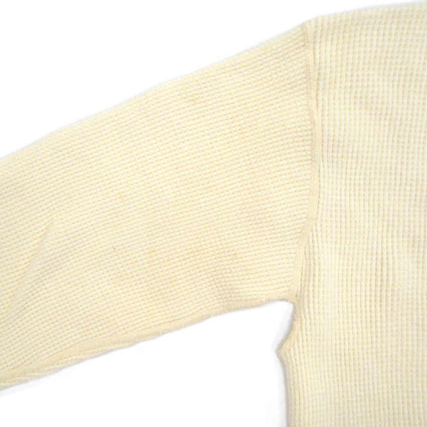 1960's USNAVY EXTREME COLD WEATHER CIRCULAR WAFFLE UNDERSHIRT ... L