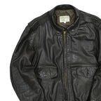 1980's USBP OFFICIAL LEATHER JACKET...42L