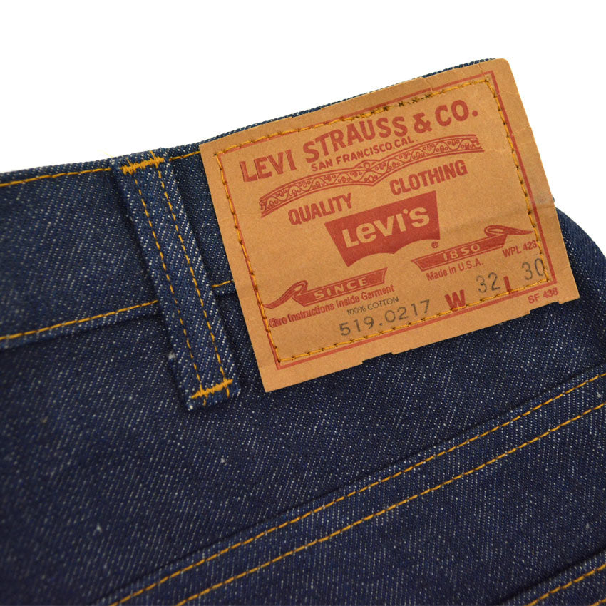 1970s Deadstock Levi's 519 Denim Pants, made in 1978... W32 L30
