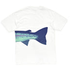 1980's Hanes LAKE TAHOE RAINBOW TROUT T-SHIRT ... L
