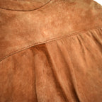 1960's~ NUBUCK LEATHER PULLOVER SHIRTS...