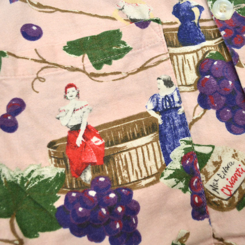 1990's~ Nick & Nora Flannel Pajama Shirt I love Lucy... XS