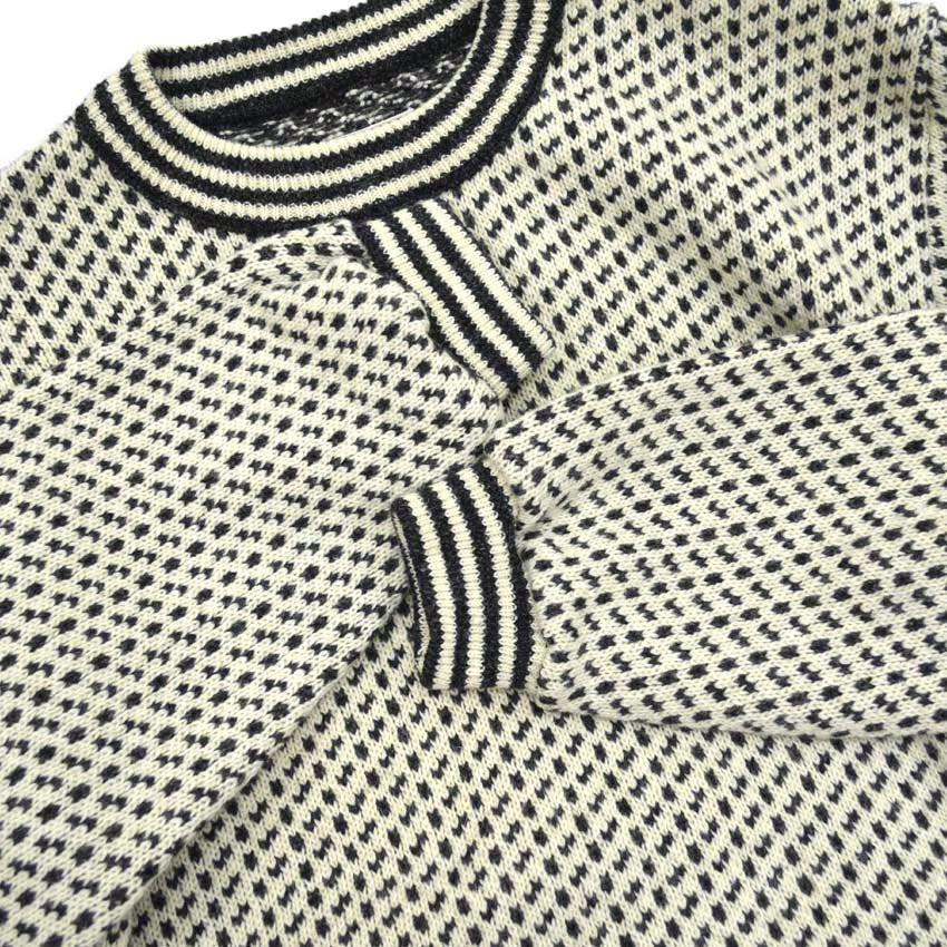 1980's〜 L.L.BEAN Birdseye Norwegian Sweater ... XL