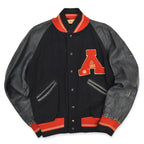 1950's LOWE & CAMPBELL BLACK AWARD JACKET... 42