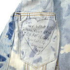1980's Levi's 70505 Class of 85 Bleached Denim Jacket ... Fits like 38