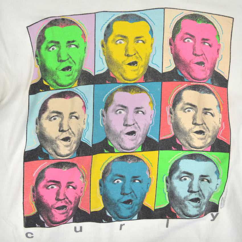 1990's Changes Curly Andy Warhol Print T-shirt...XL