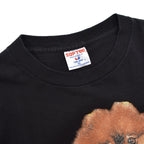 1990's SOF TEE Pomeranian Dog Print T-shirt ... XL