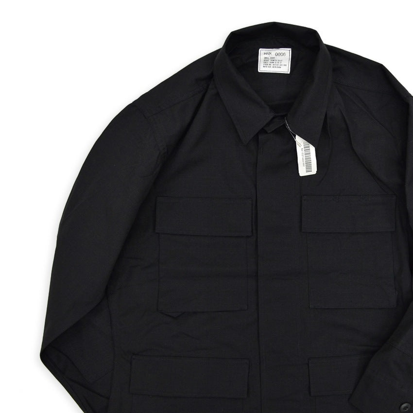 1990's Deadstock USARMY BLACK 357 BDU JACKET... SS