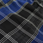 ~60's Truval Plaid Rayon Shirt...M
