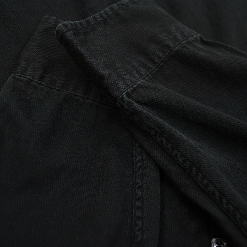 1990's SMITH FORESTER BLACK DOBBY SHIRT...