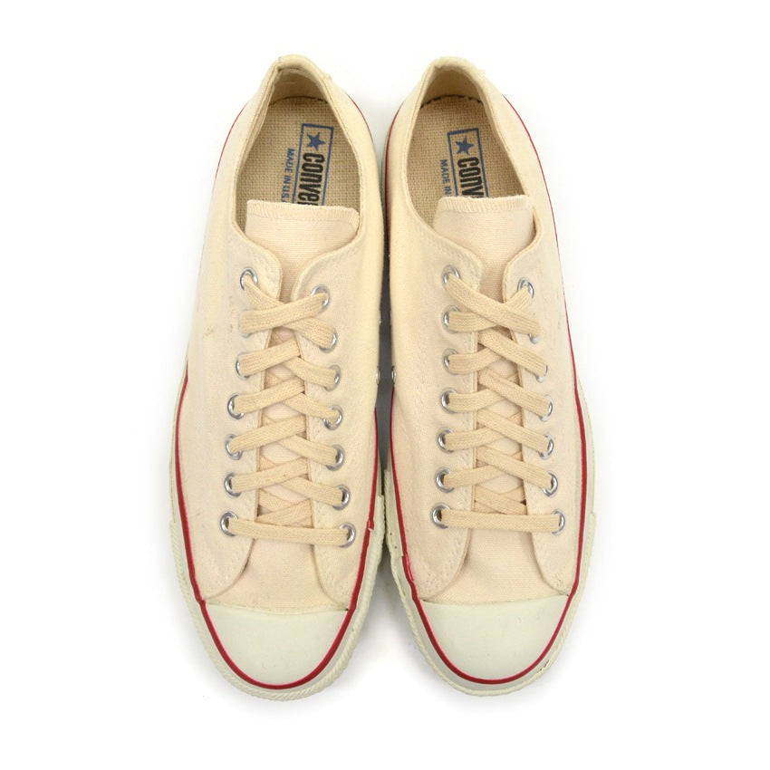 1970's Deadstock CONVERSE ALLSTAR OX WHITE CANVAS... 9