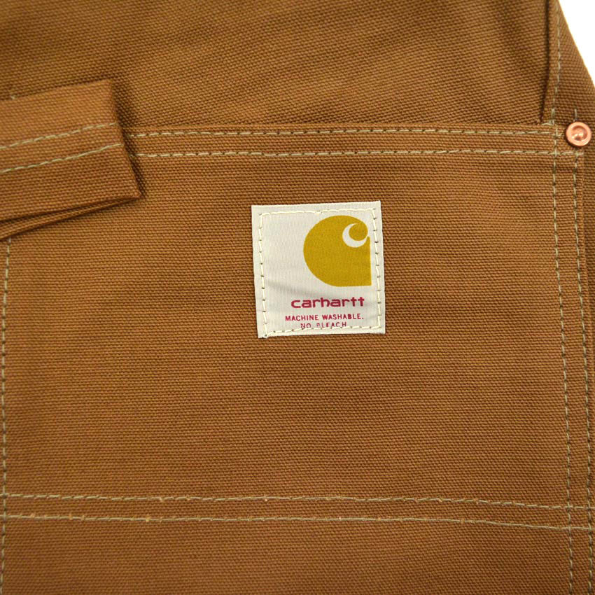 1970's Deadstock CARHARTT BROWN DUCK DOUBLE KNEE OVERALL...W36 L28