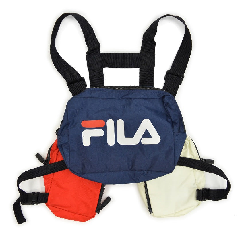 1990's DEADSTOCK FILA BODY BAG VEST ...
