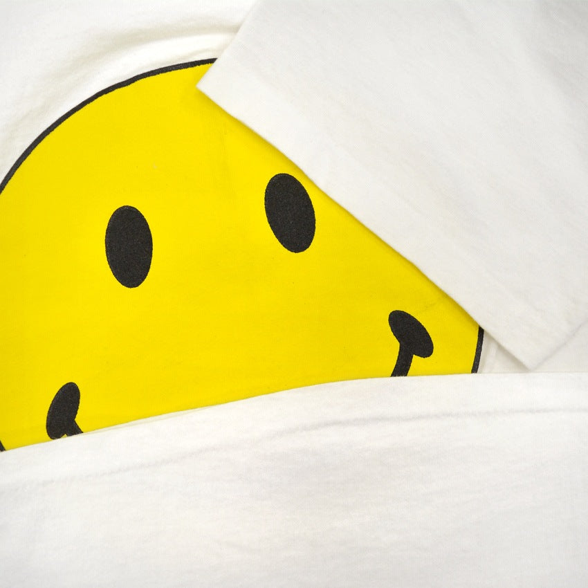 1990's WANDER WEAR SMILEY FACE T-SHIRT... XL
