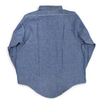 ~1950's DEADSTOCK AUTO BRAND CHAMBRAY SHIRT... 18