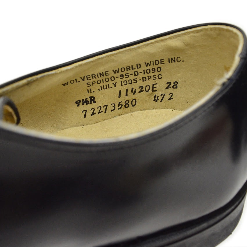 1990's DEADSTOCK U.S.NAVY SERVICE SHOES WOLVERINE ... 91/2R