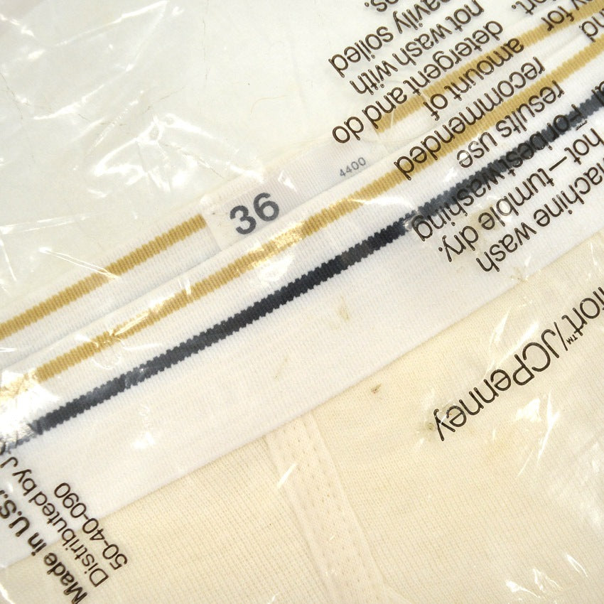 DEADSTOCK JCPenney Briefs, 3-pack... 36